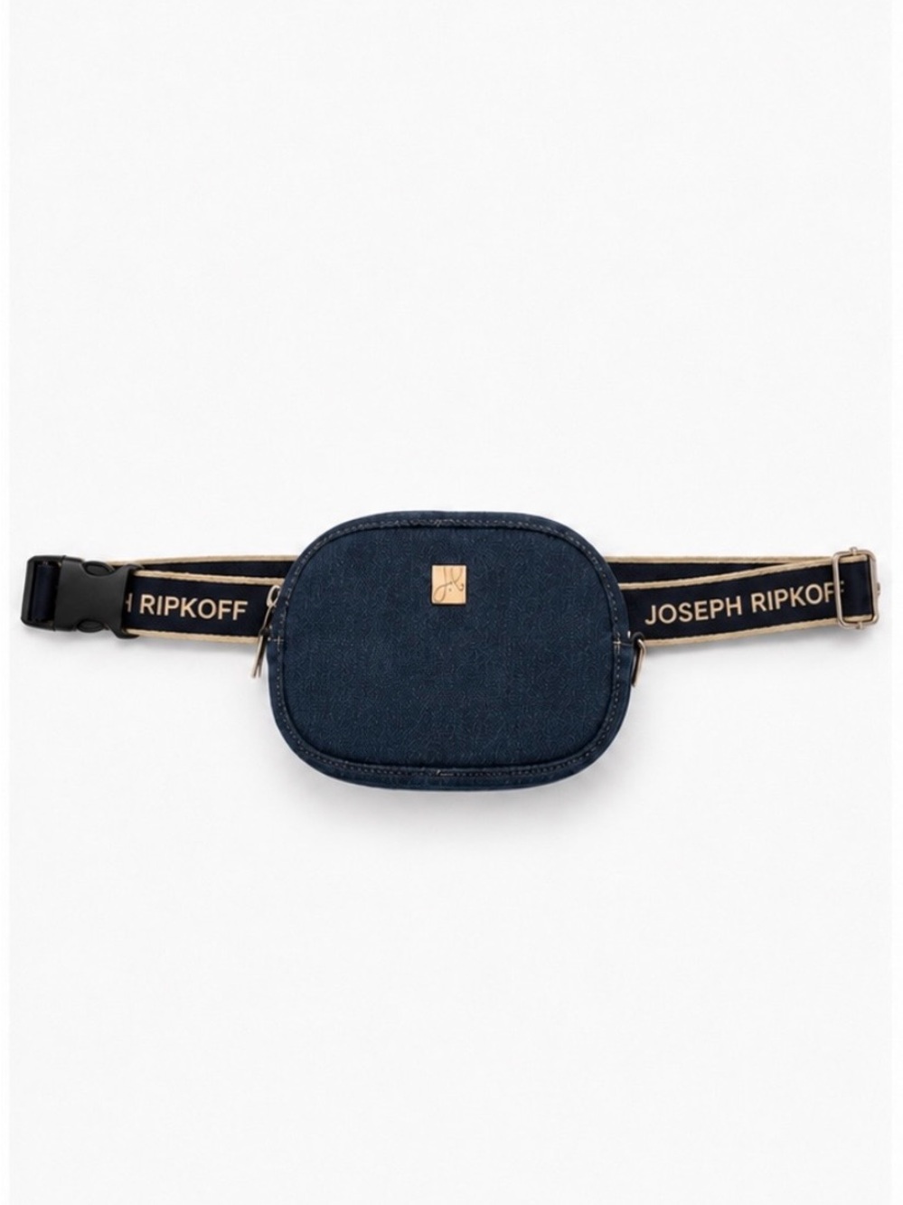 Joseph Ribkoff Navy Denim Convertible Crossbody Belt Crossbody Bag